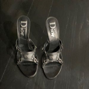 Dior slip on heels